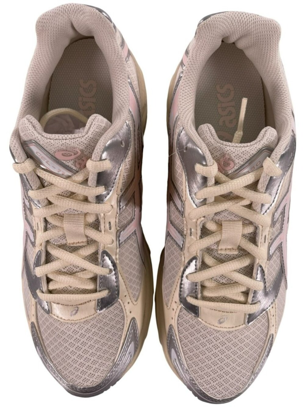 Asics Gel-1130 Shoes Cream/Pink Cloud Running Sneakers Men's Sz 7 Wmn's 8.5 NEW - Picture 7 of 11